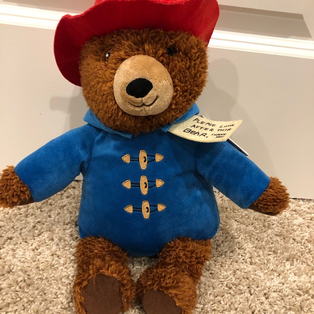 NWT Paddington Bear Plush